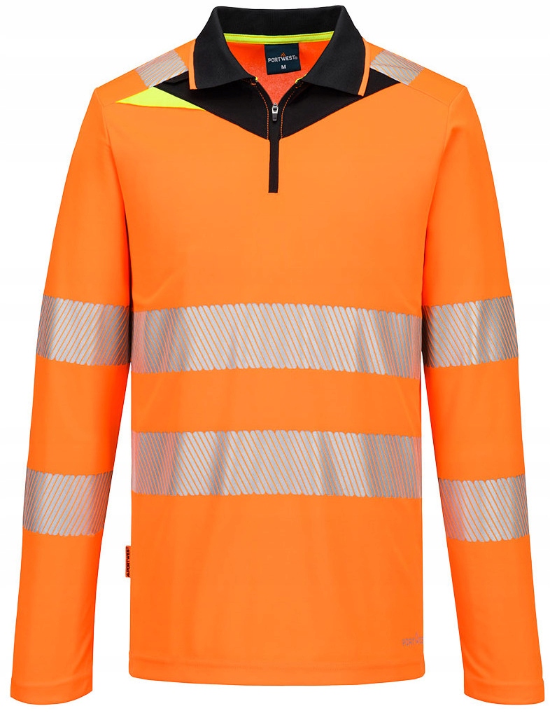 Výstražné polo tričko s dlouhým rukávem Portwest DX419 Obr vel. 4XL