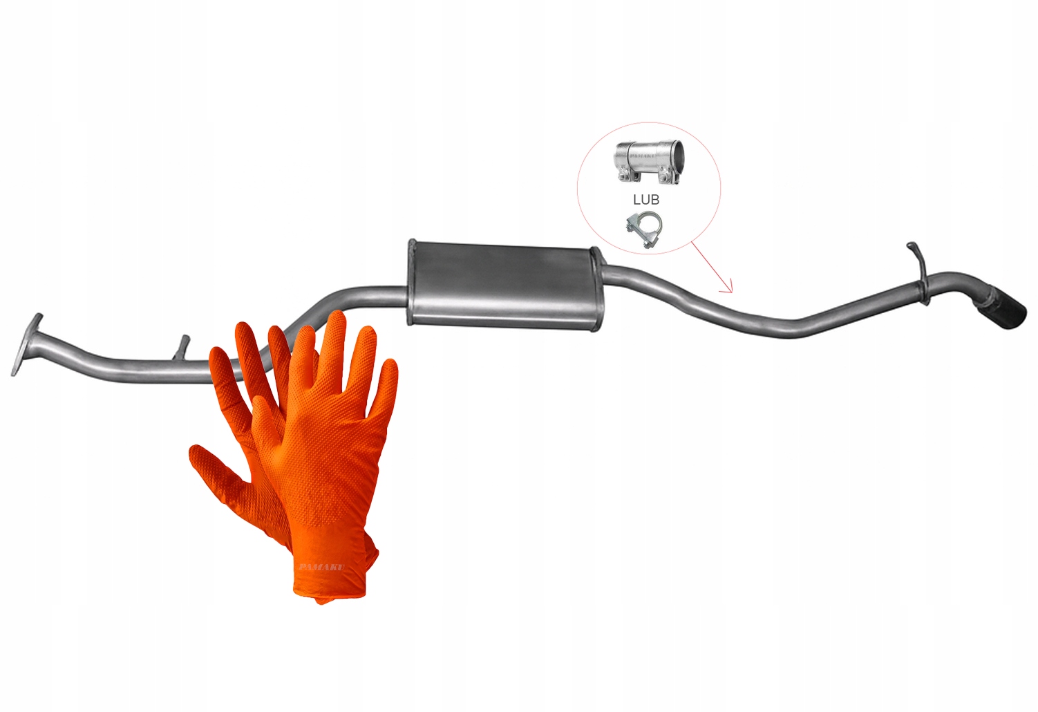 Toyota Iq 1.3i 72 kW (01/2009-12/2015) Tlumič