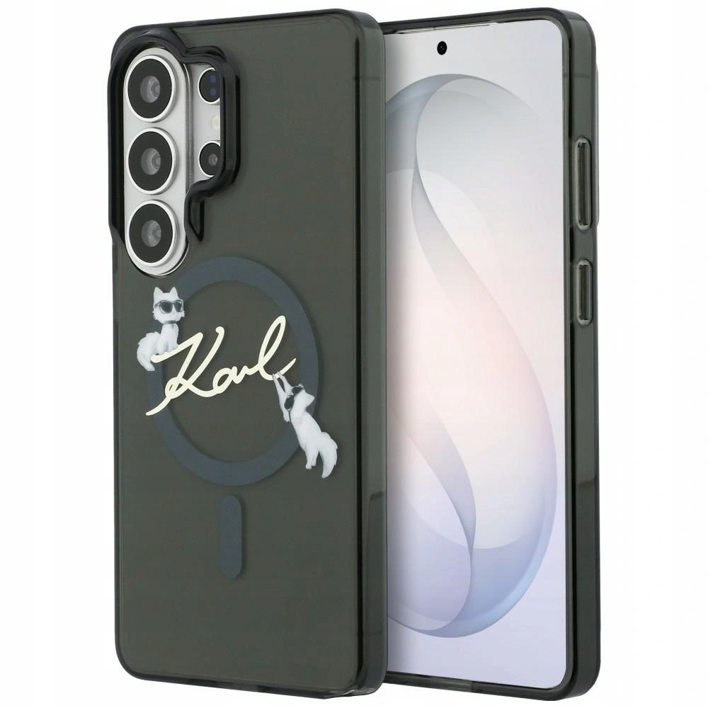 Pouzdro Karl Lagerfeld IML Kc Script MagSafe na Samsung Galaxy S26 Ultra ča
