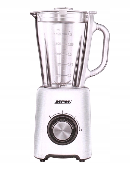 Mpm BBL-01 Blender kielichowy 1,5L 500W Biały