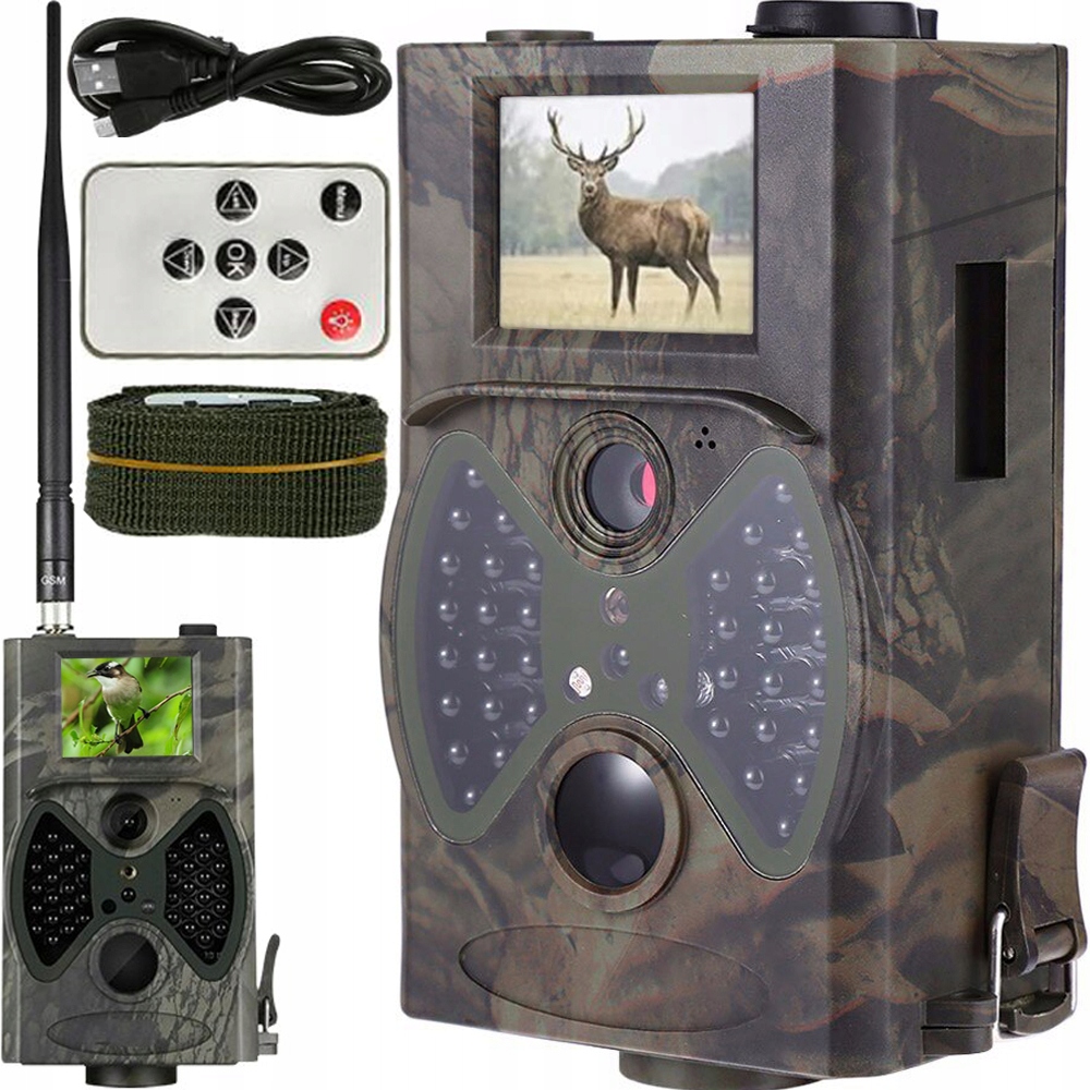 

Fotopułapka Kamera Leśna HC-300M Gsm Mms Hd