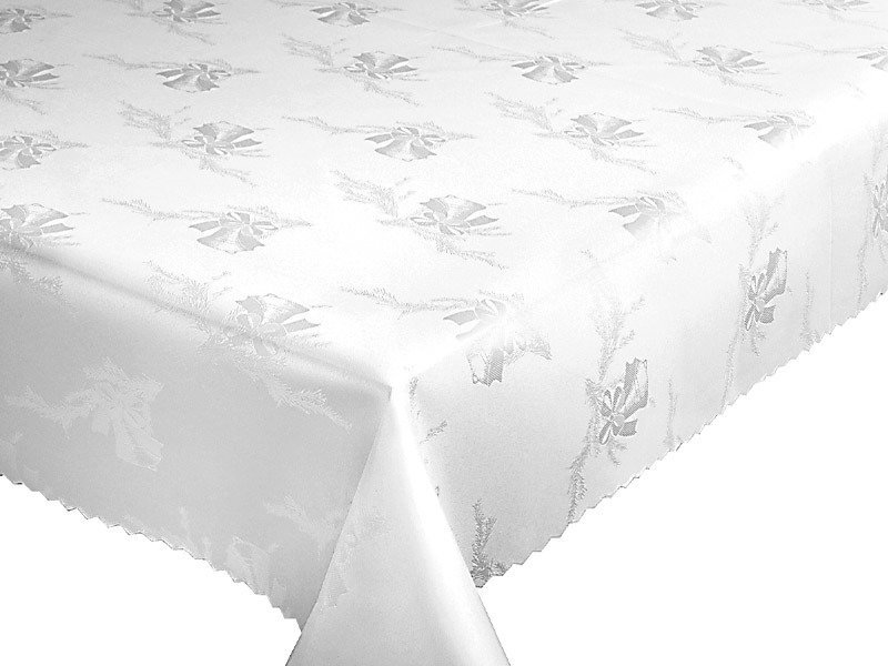 

Obrus Świąteczny Dzwonki Biały 160x300 cm