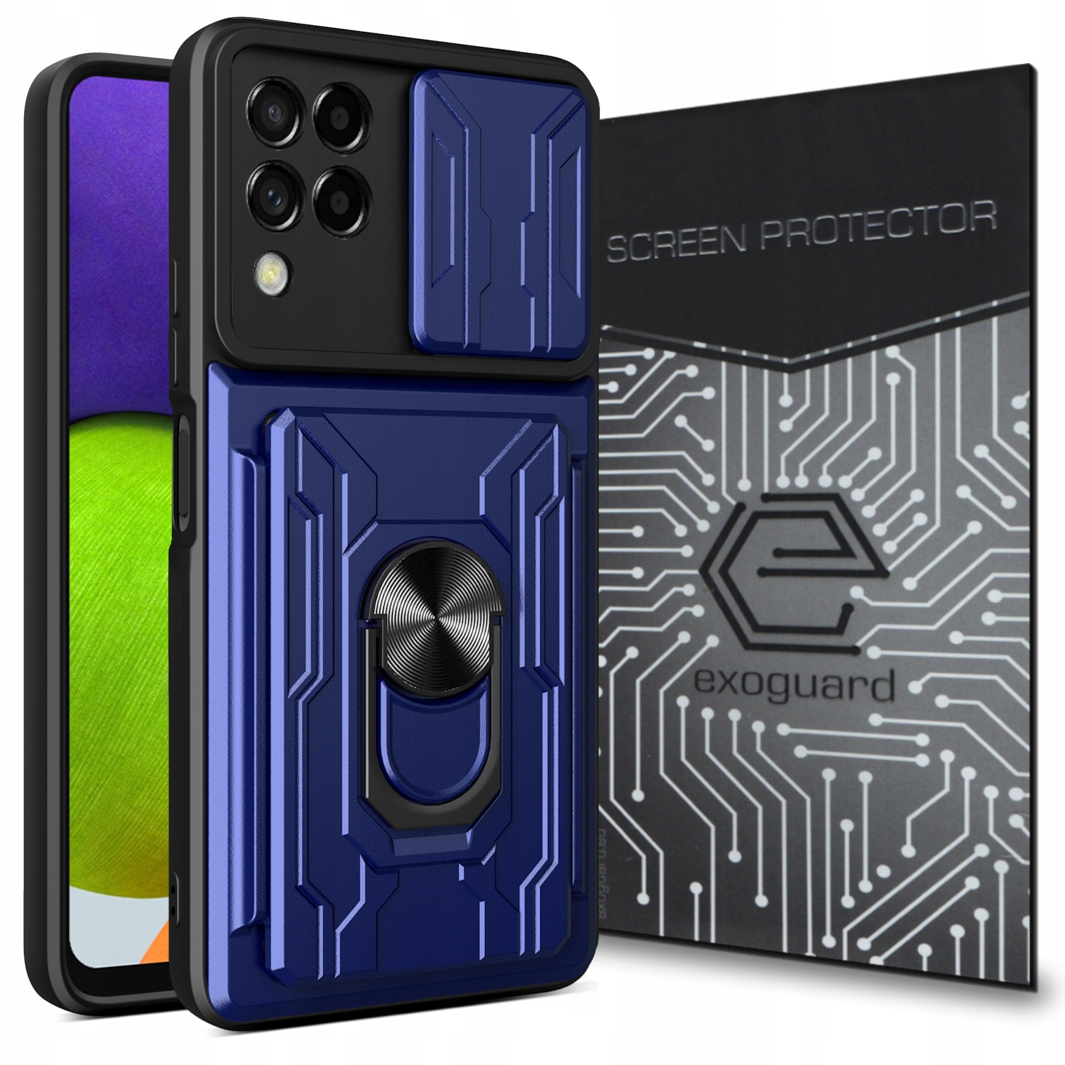 

Etui Pancerne Case+szkło do Samsung Galaxy M33 5G