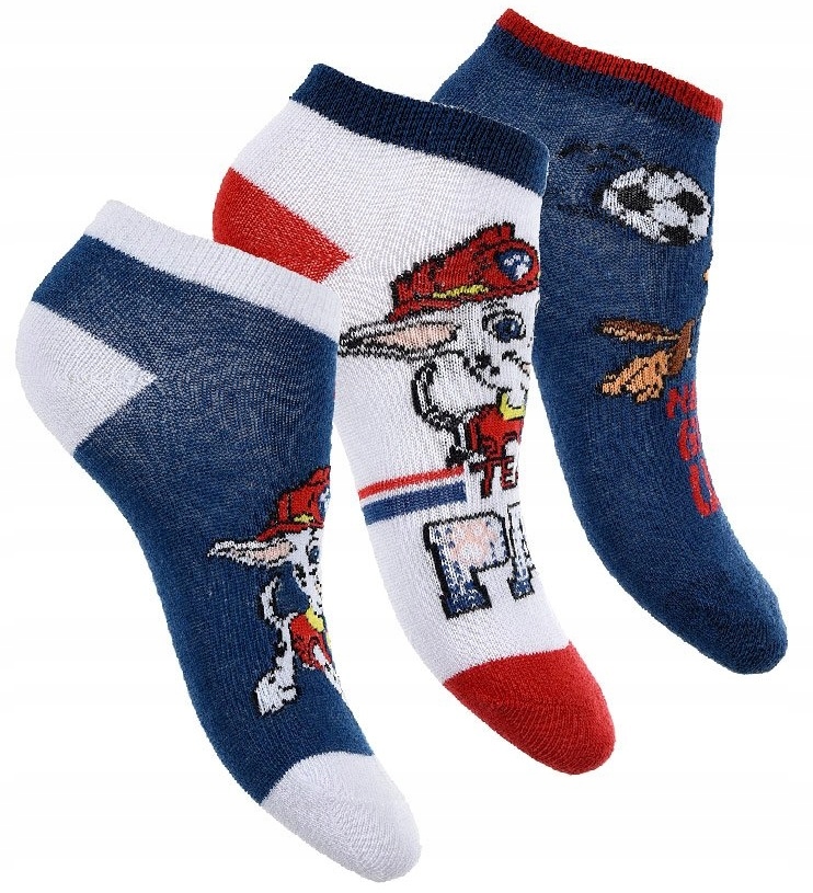 

3-pack skarpetek chłopięcych Paw Psi Patrol 27/30