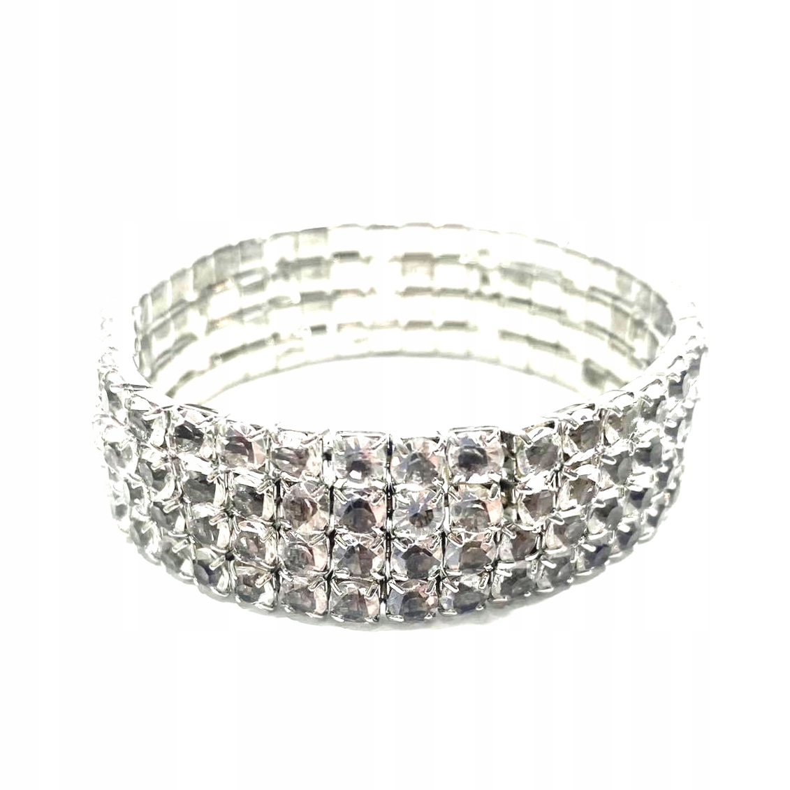 

Bransoletka na rękę cyrkonie ślubna