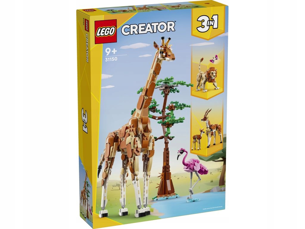 Lego 31150 Creator Divoká zvířata ze safari
