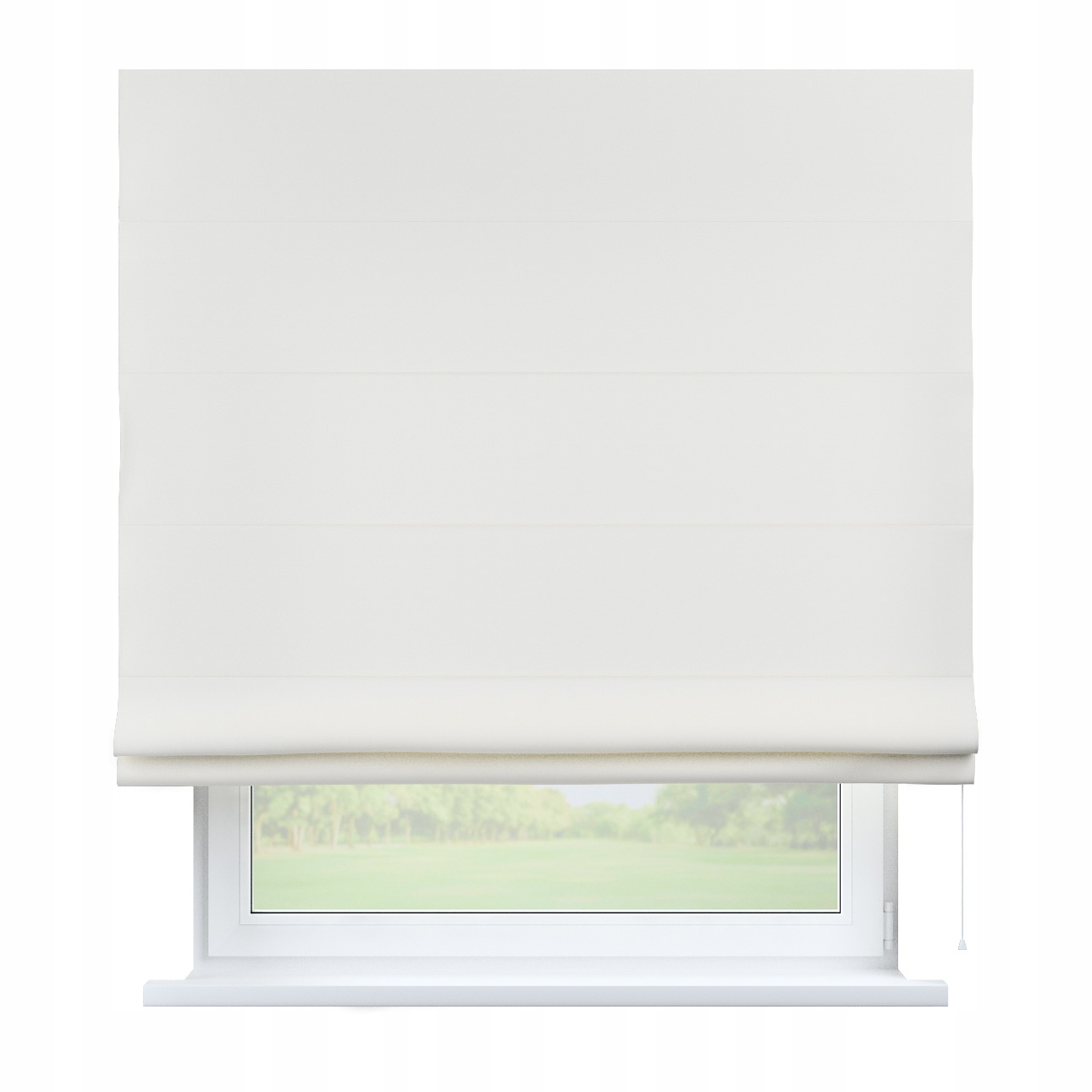 Hotová římská roleta Capri 120 x 150 cm bílá