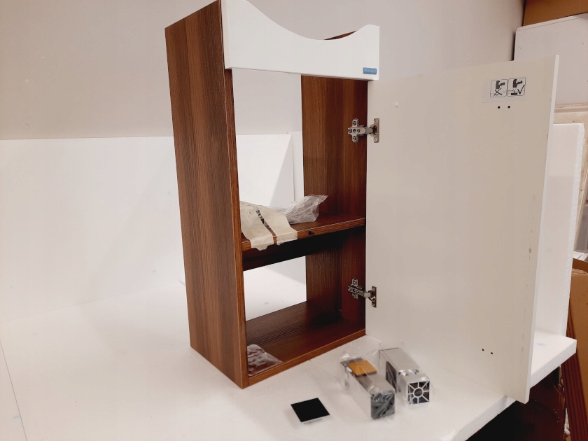 Szafka stojąca Quatro pod umywalkę 40 cm Głębokość mebla 24.5 cm