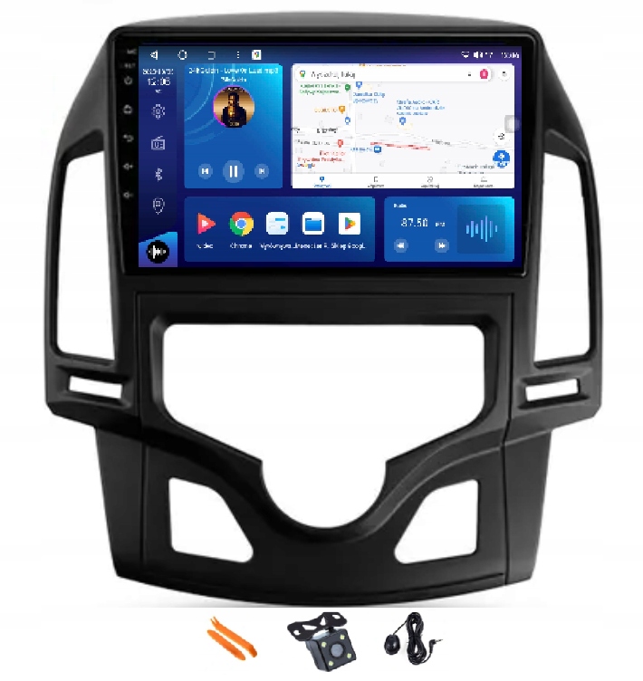 Rádio Android Auto Apple Carplay Navigácia Gps Hyundai I30 07-12