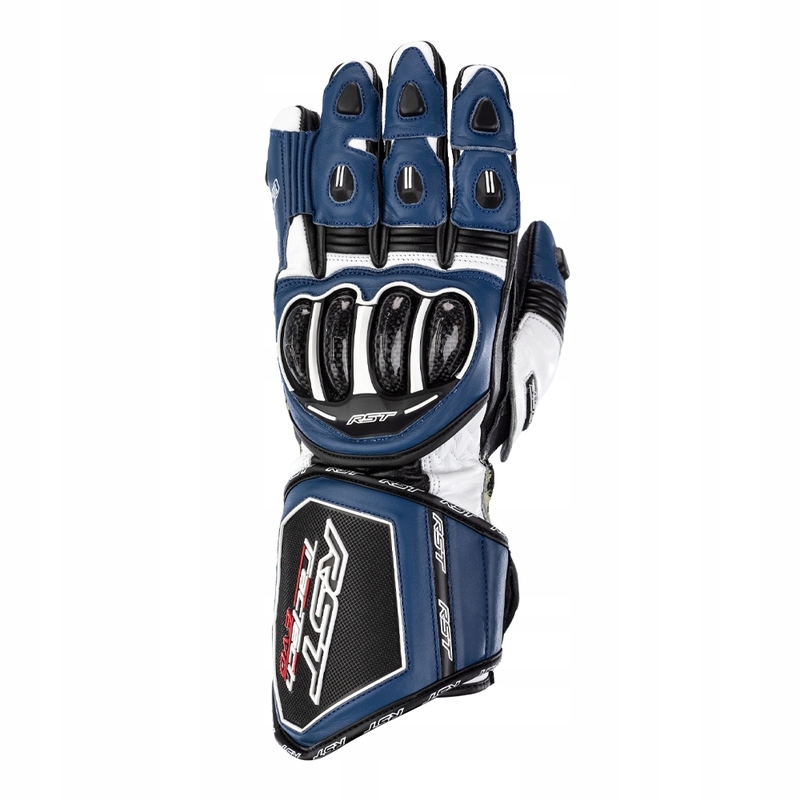 Motocyklové Rukavice Rst Tractech Evo 4 Blue White Black (XL)