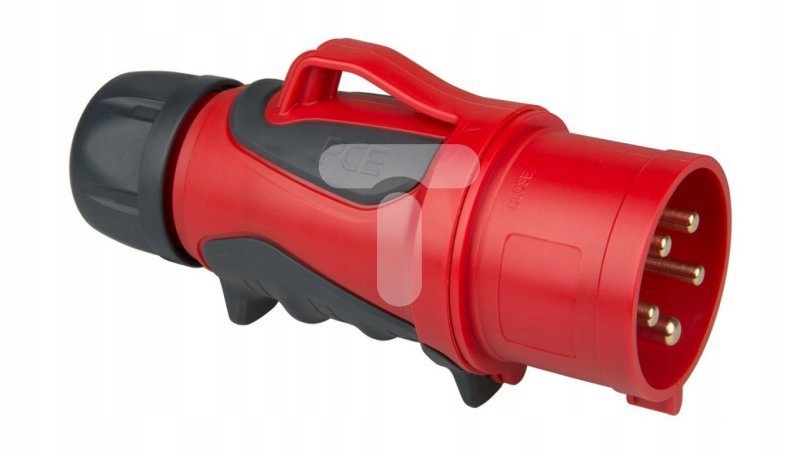

Wtyczka przenośna 32A 5P 400V 6h IP44/54 Grip 0253