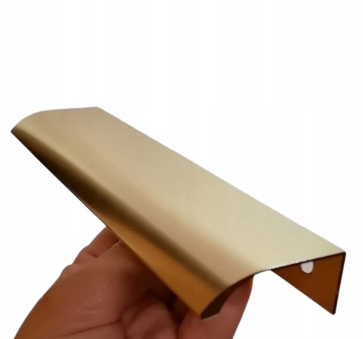 

Uchwyt Meblowy Krawędziowy Złoty Gold 512/600mm