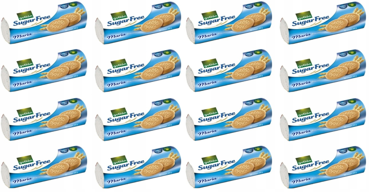 Levně 16 x 200 g Gullon Sušenky Maria Sugar Free Karton