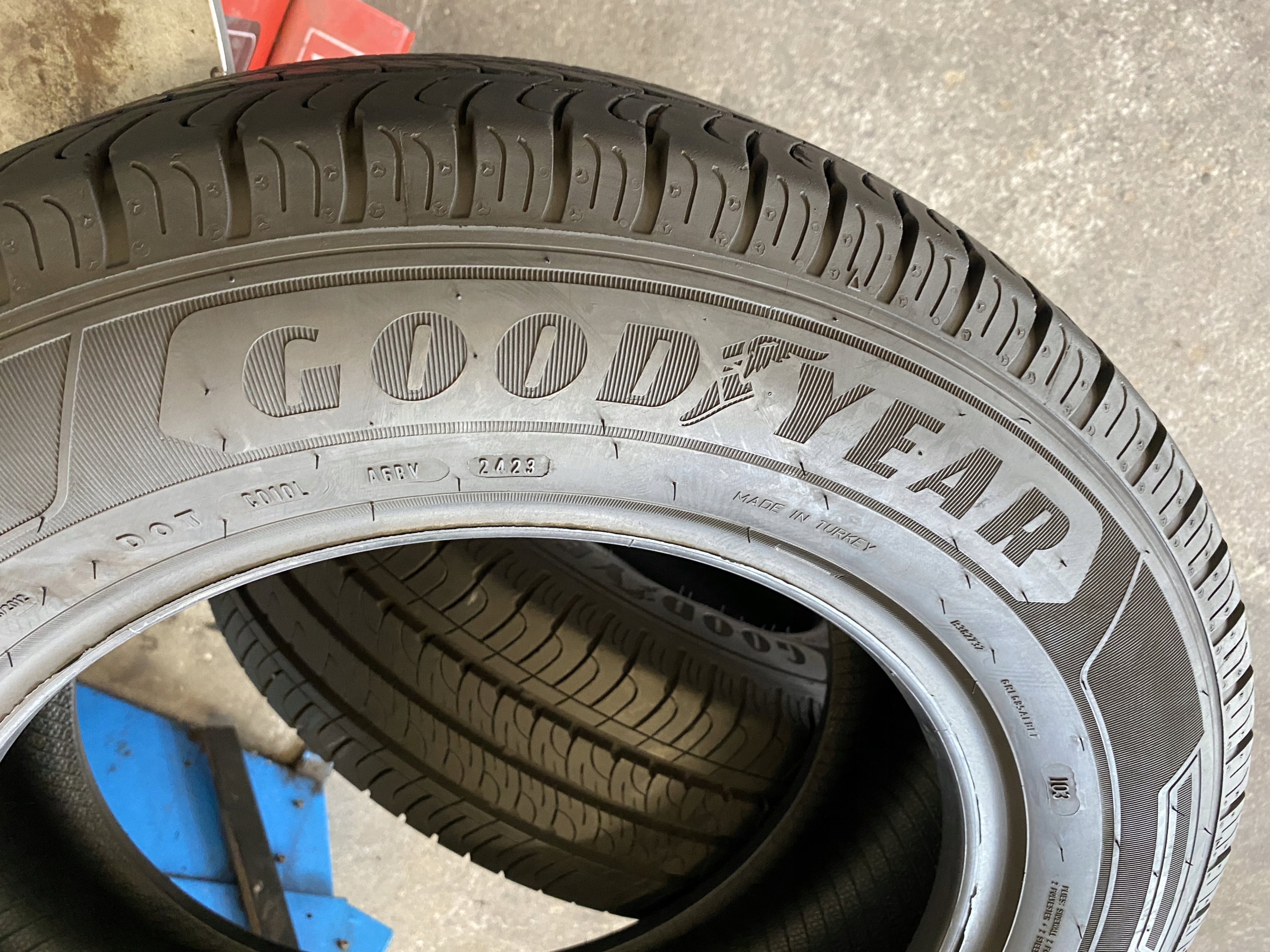 2 tyres summer 215/65R16C Goodyear EfficientGrip Cargo 2 8mm 2023r