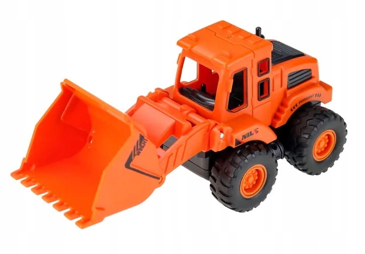 AUTKO BUDOWA NAPĘD FRYKCYJNY KOLOROWE WZORY KOPARKA WALEC Minimalny wiek dziecka 3