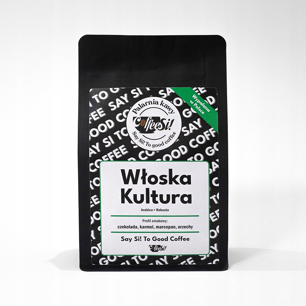 Levně Káva zrnková 1 kg Italská kultura čerstvě pražená pro kávovar Coffee Si