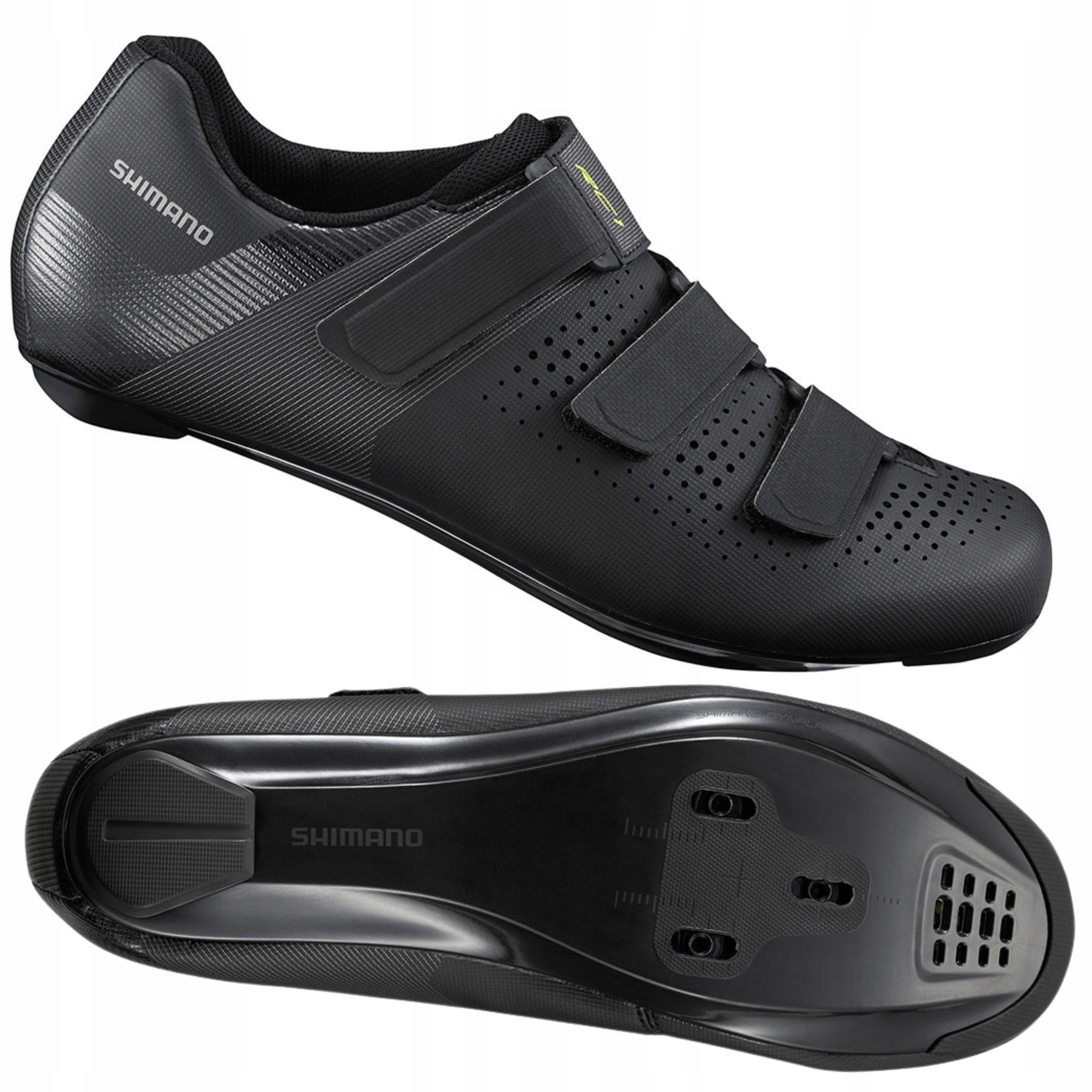 Buty rowerowe Spd szosowe Shimano SH-RC100 RC1 38 Czarne Sztywne