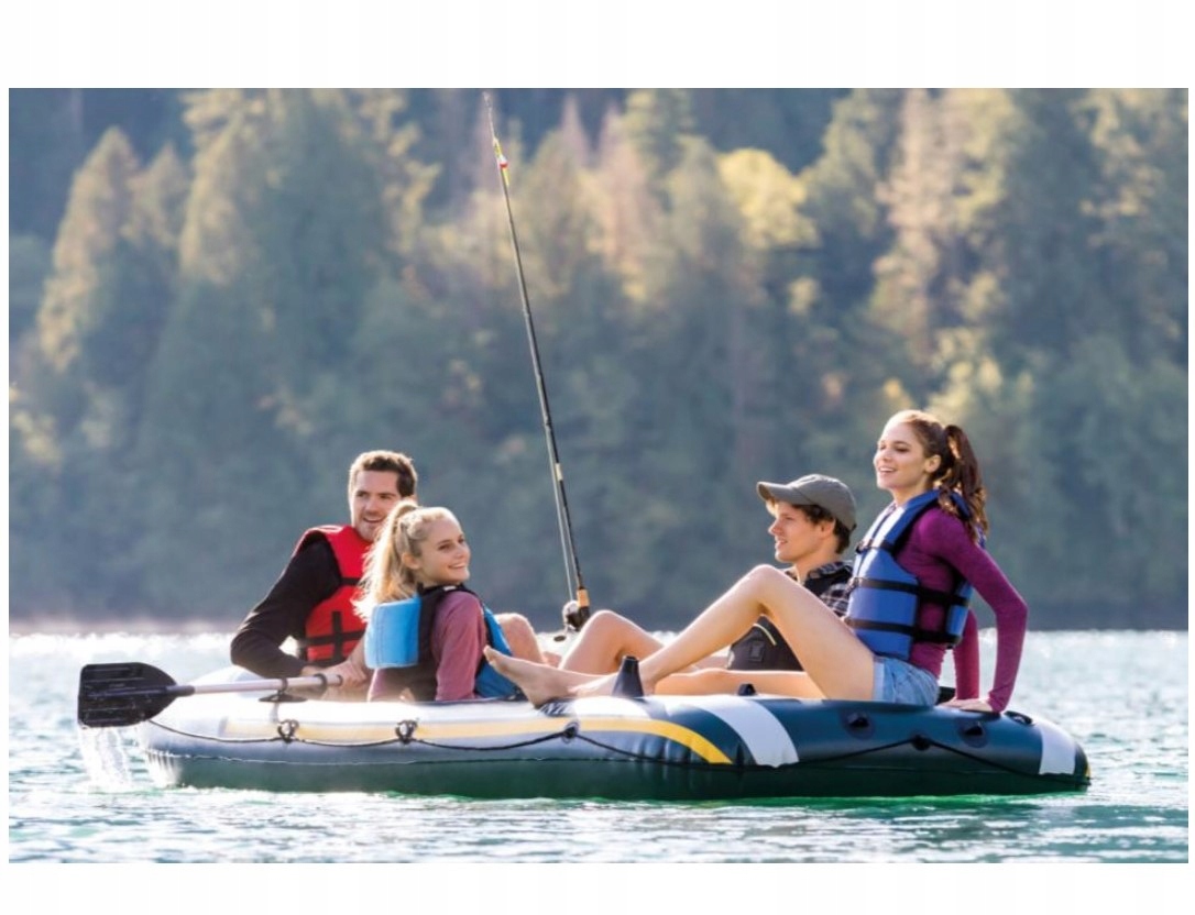 Ponton Seahawk 4 zestaw - 68351 Intex Marka Intex