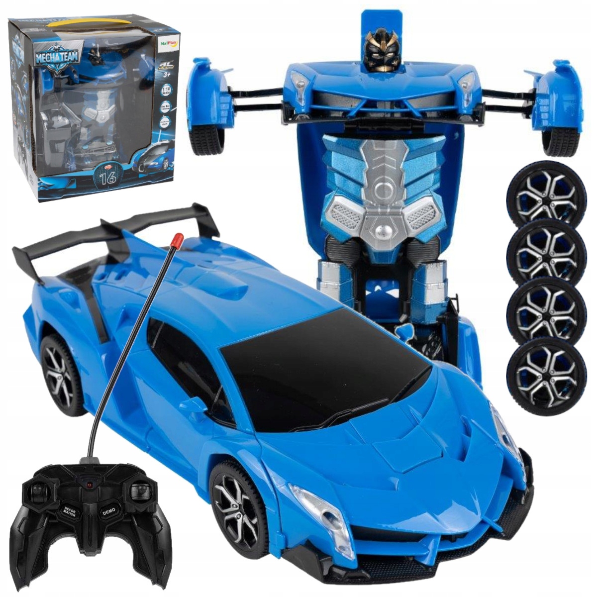 

Zdalnie sterowany samochód auto na pilota Rc Robot