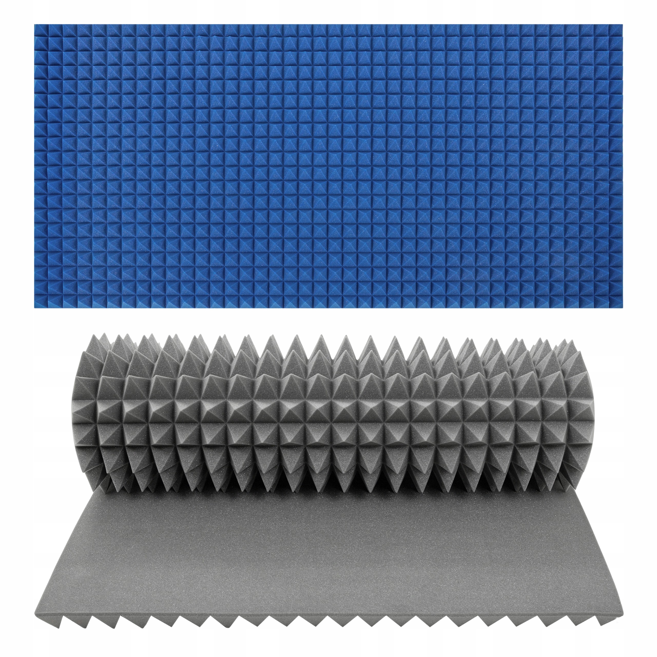 Odhlučnenie peny s Pyramidkovou plochou eliminujúcou zvukové vlny 4 m2