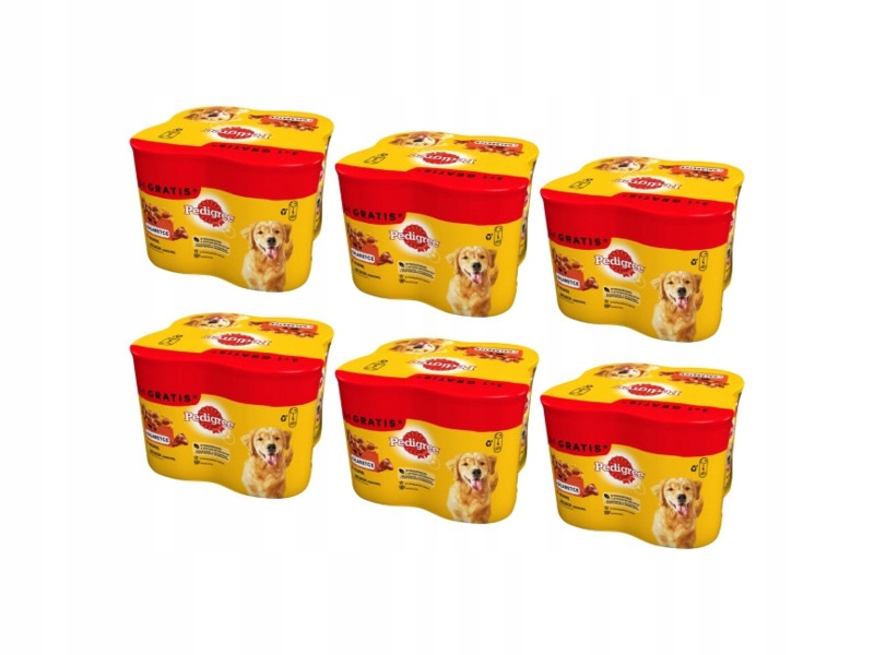 Karma dla psa Pedigree Mix smaków (4 x 400 g) x6