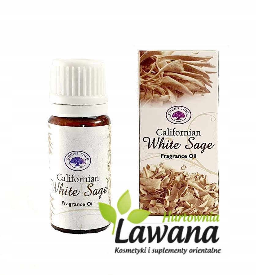 

Olejek zapachowy Biała Szałwia 10 ml Green Tree