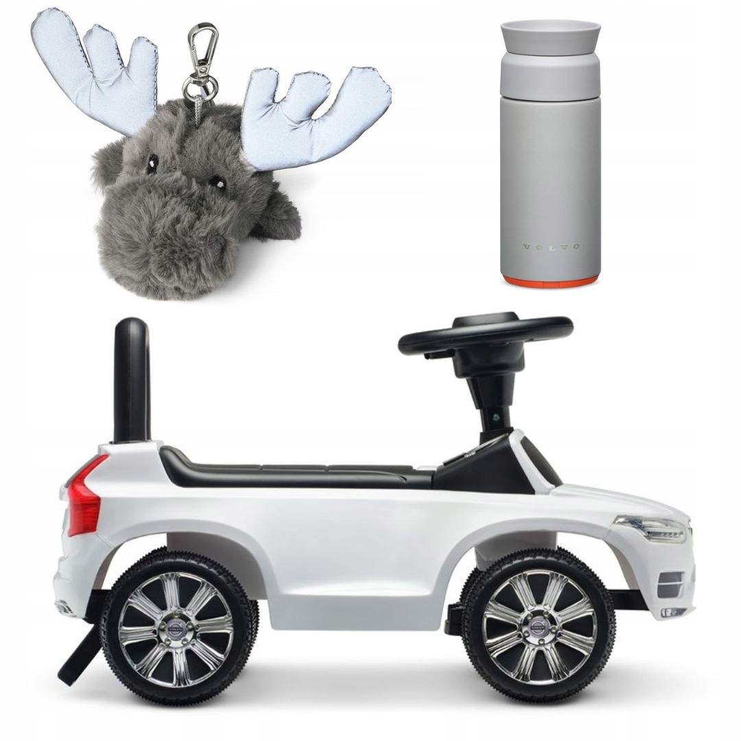 VOLVO model jezdzik XC90 brelok butelka termos 350ml zestaw prezent OE