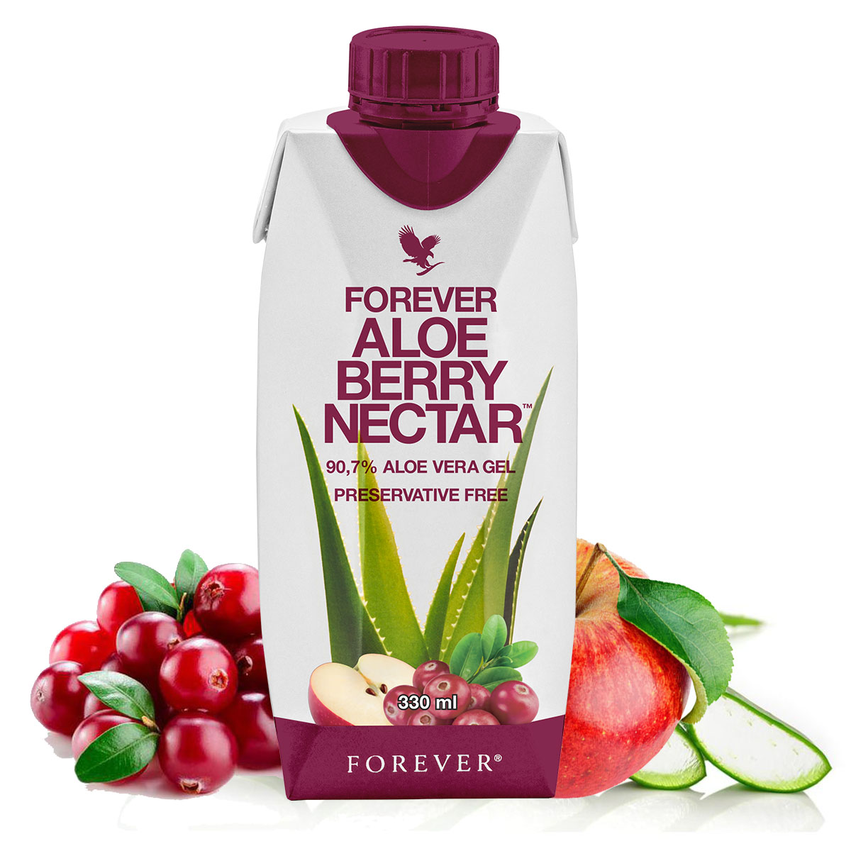 

Forever Aloe Berry Nectar-Aloes jabłko-żurawina
