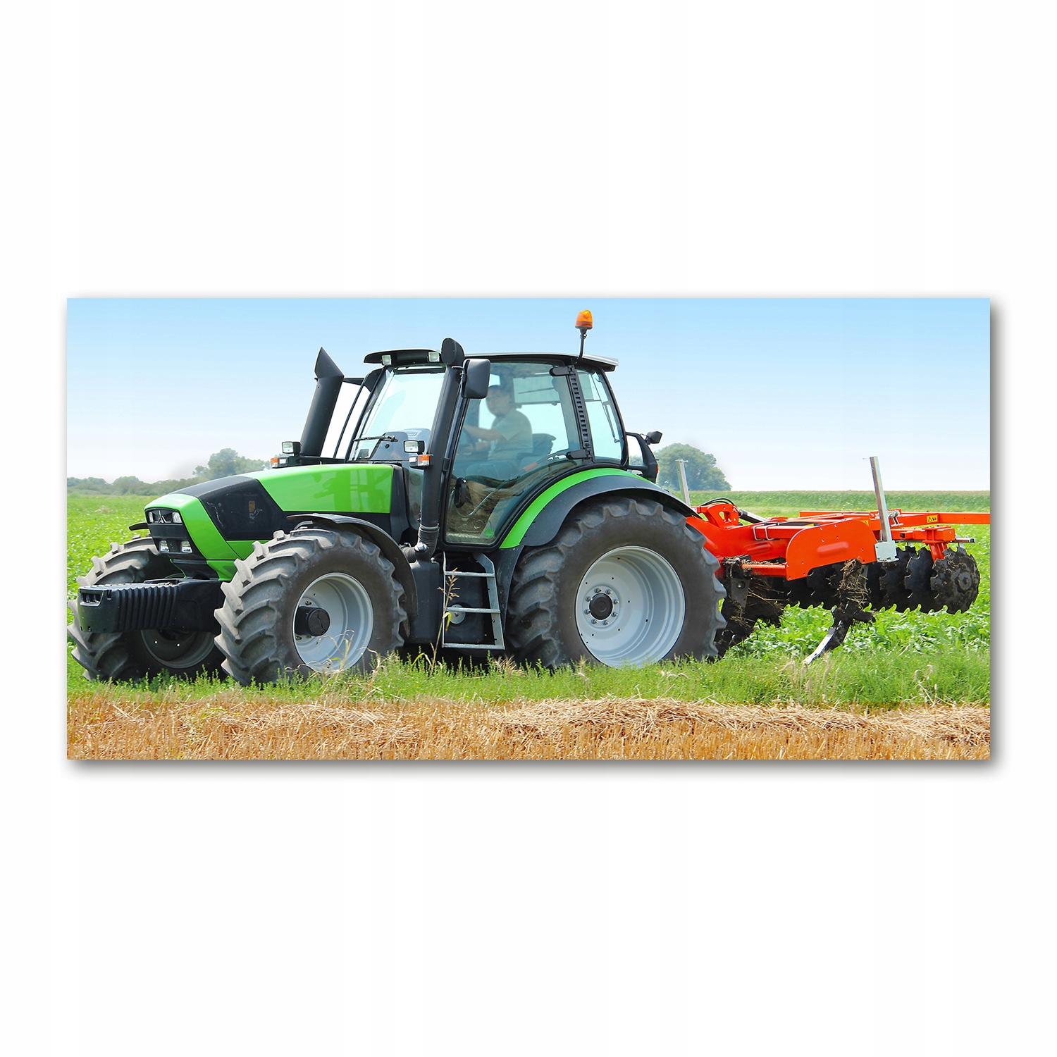 

Foto-obraz akryl Traktor na polu zdjęcie 140x70 cm