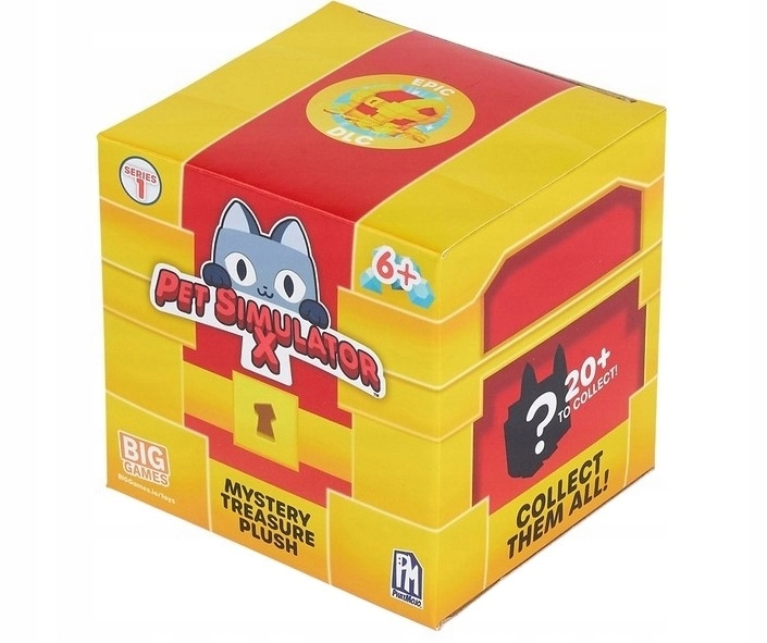 

Pet Simulator X Treasure Figurka Pluszowa +kod DLC