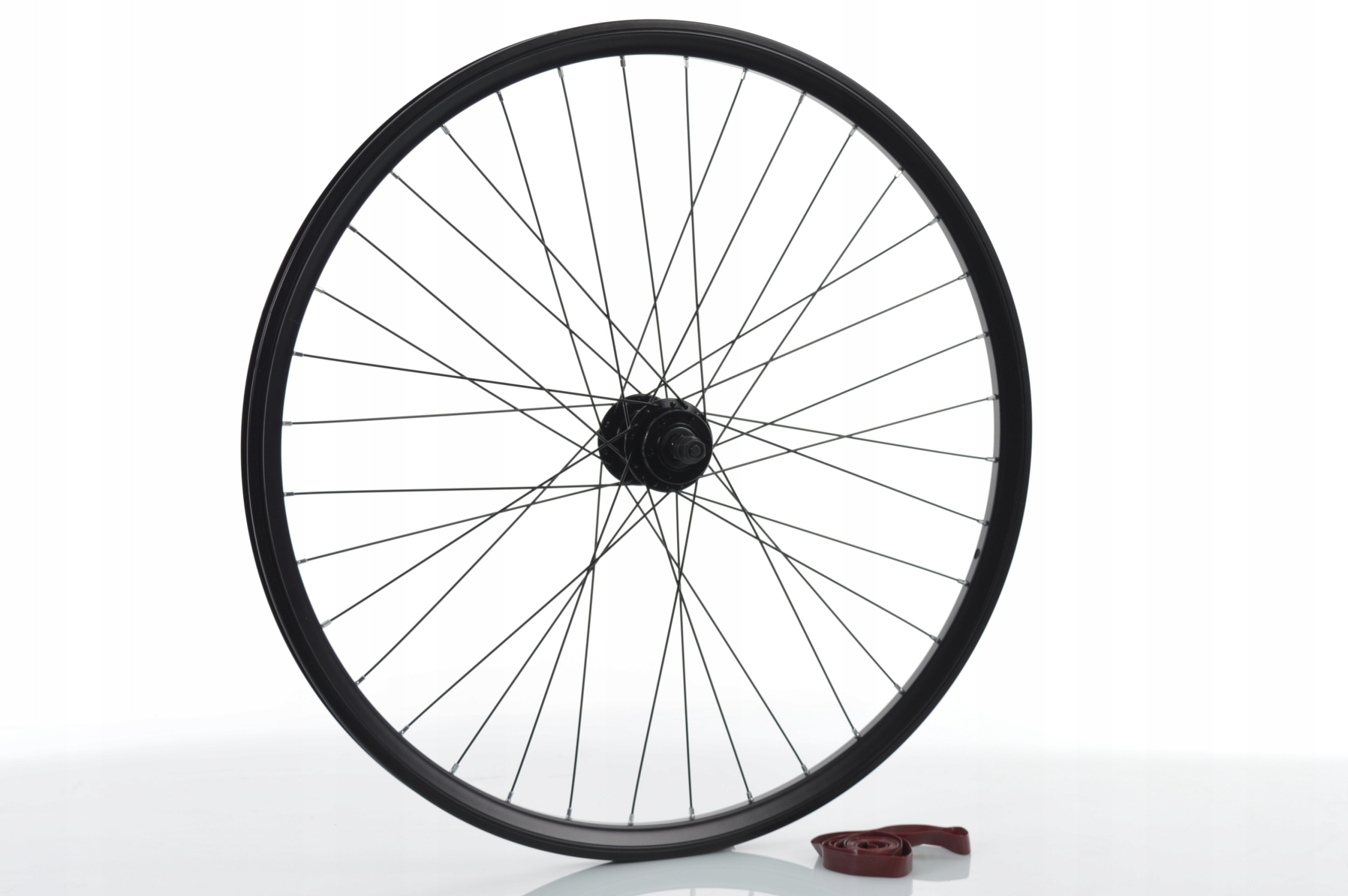 Koło Rowerowe 28/29 Przód pod tarczę 6 śrub Kands-dwing Stożek Czarne