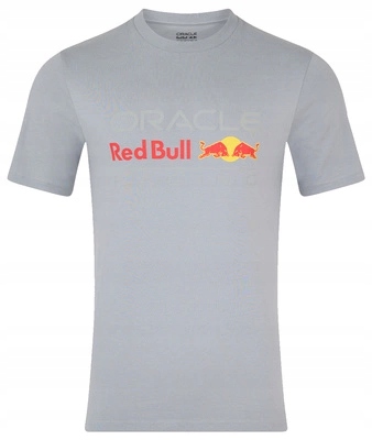 Tričko Red Bull Racing F1 Large Logo šedé r.XS