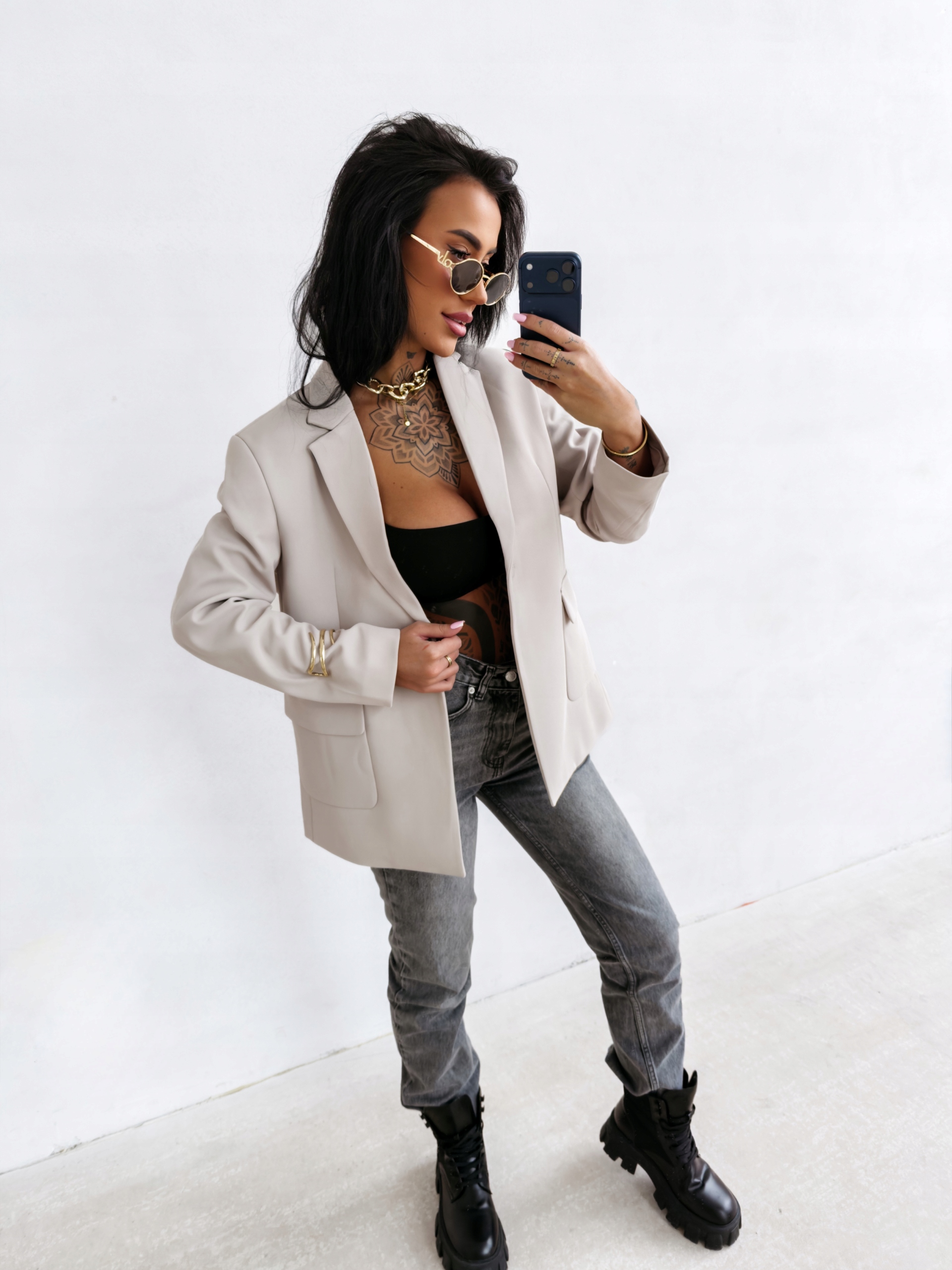 Sako Bunda Valtar Olavoga Béžová M