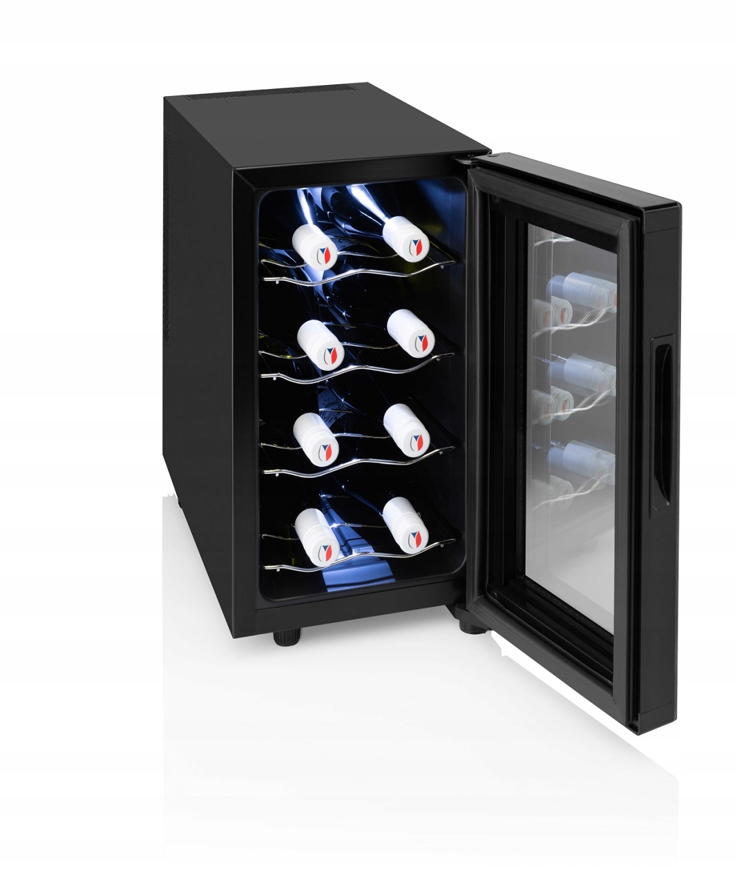 Winiarka Na 8 Butelek Lodówka 23L Chłodziarka Do Win Napojów Led Hyundai