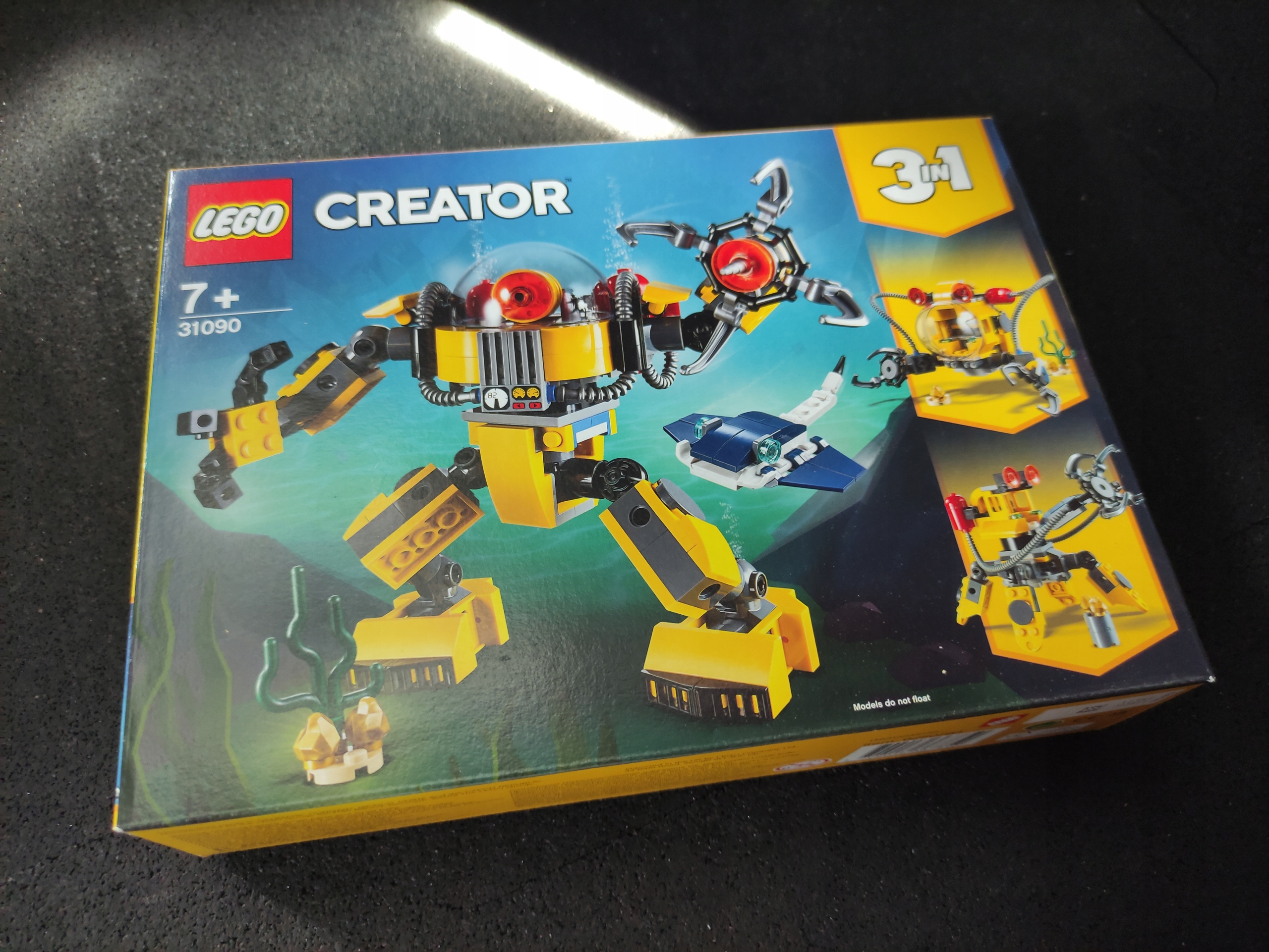Lego Creator Podwodny robot 3w1 31090