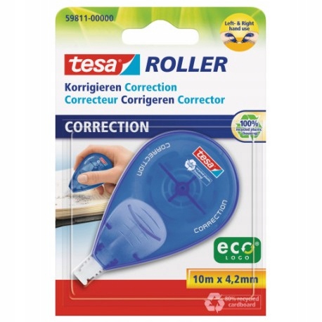 

Korektor w taśmie tesa ecoLogo 10m x 4,2mm myszka