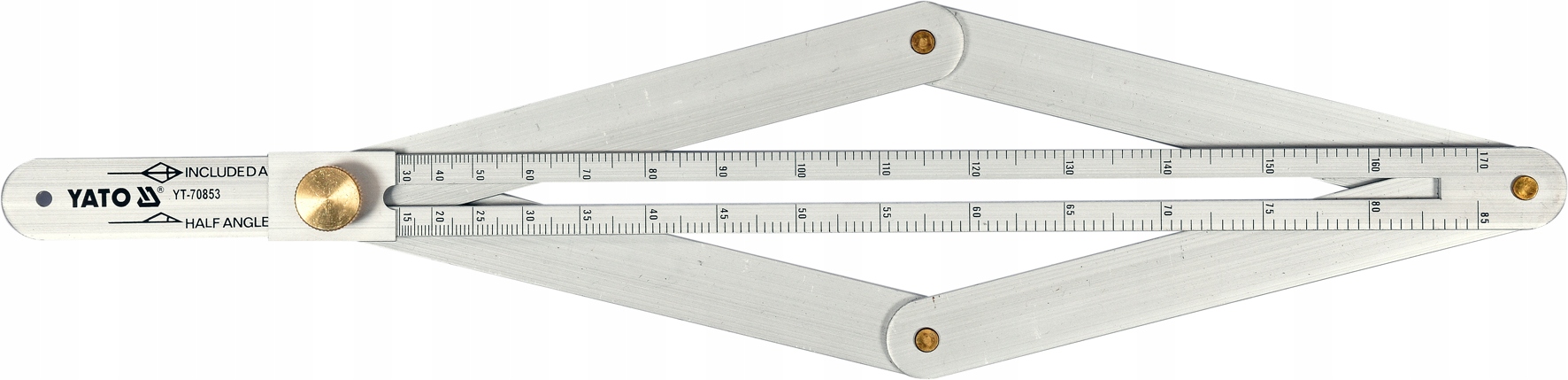 

Kątomierz Aluminiowy Stolarski 36cm Blokada Śrubą