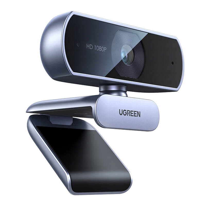 UGREEN OBROTOWA KAMERKA INTERNETOWA Z MIKROFONEM I KABLEM USB-A 1080P 30FPS Kod producenta 15728