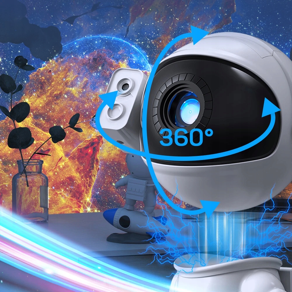 Projektor GWIAZD LED USB PLANETARIUM 8 kolorów LAMPKA NOCNA Marka inna