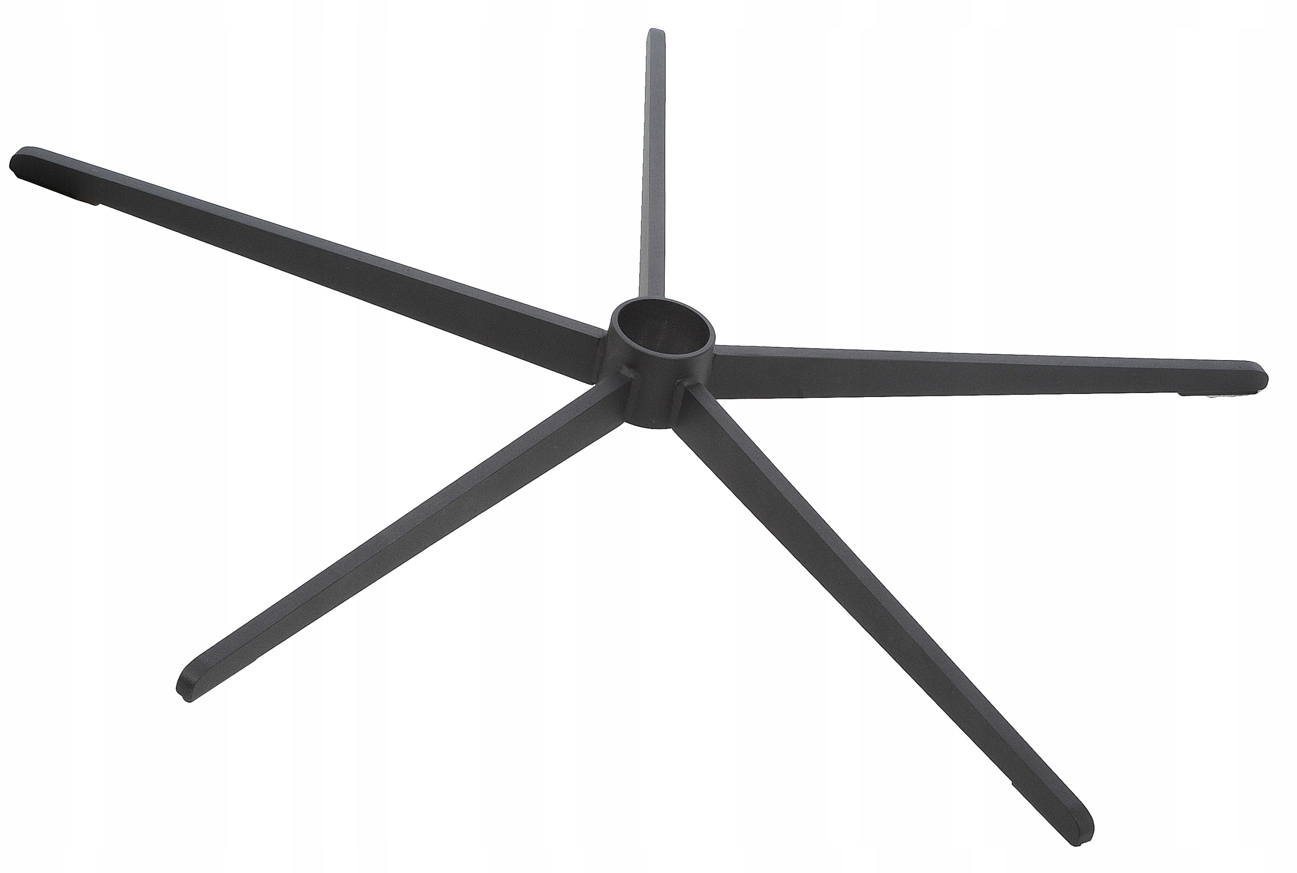 Podložka krížová noha kresla Gala collezione čierna oceľ 75 cm