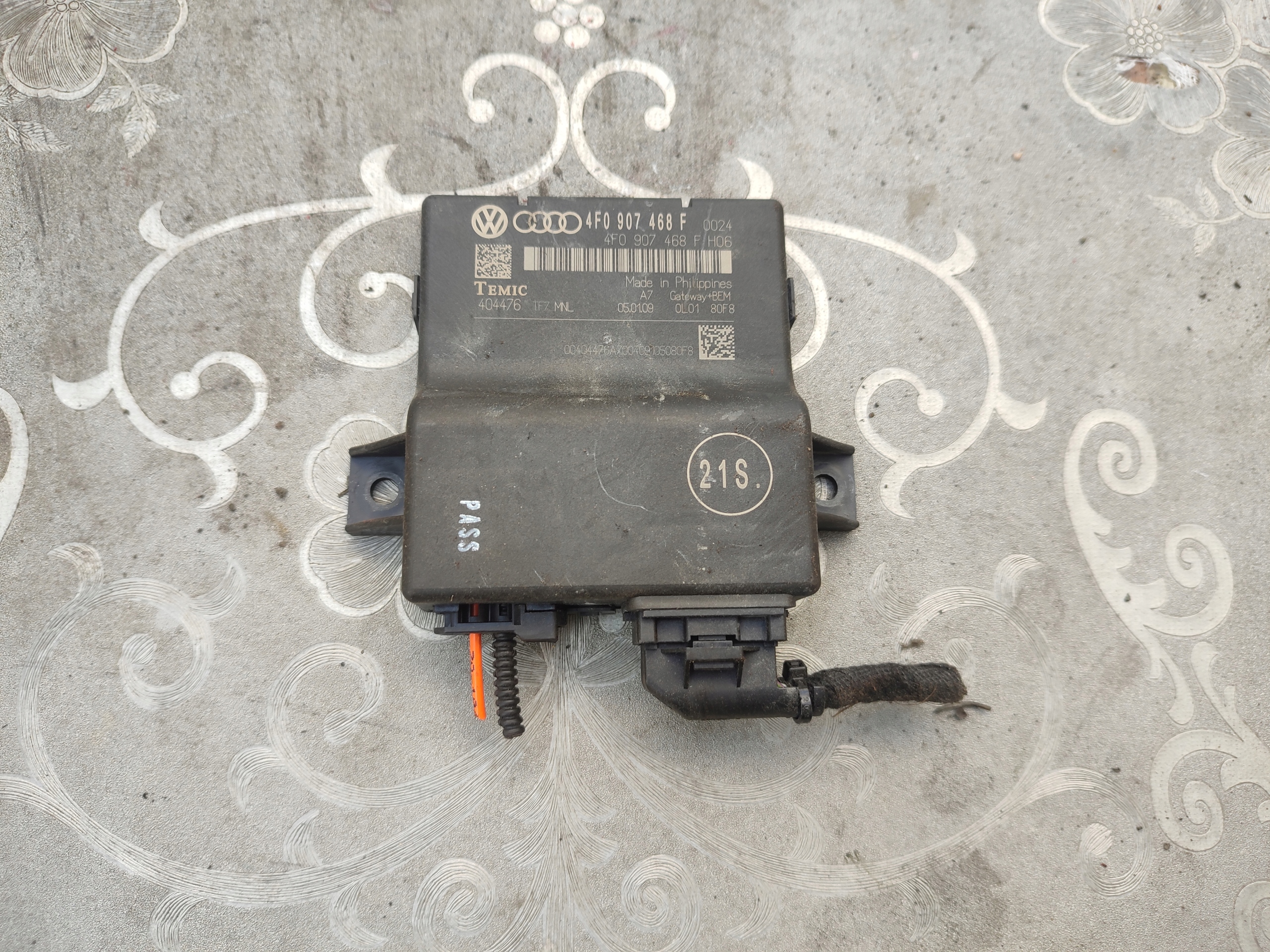 modul Bedienteil GATEWAY AUDI A6 C6 4F0907468F