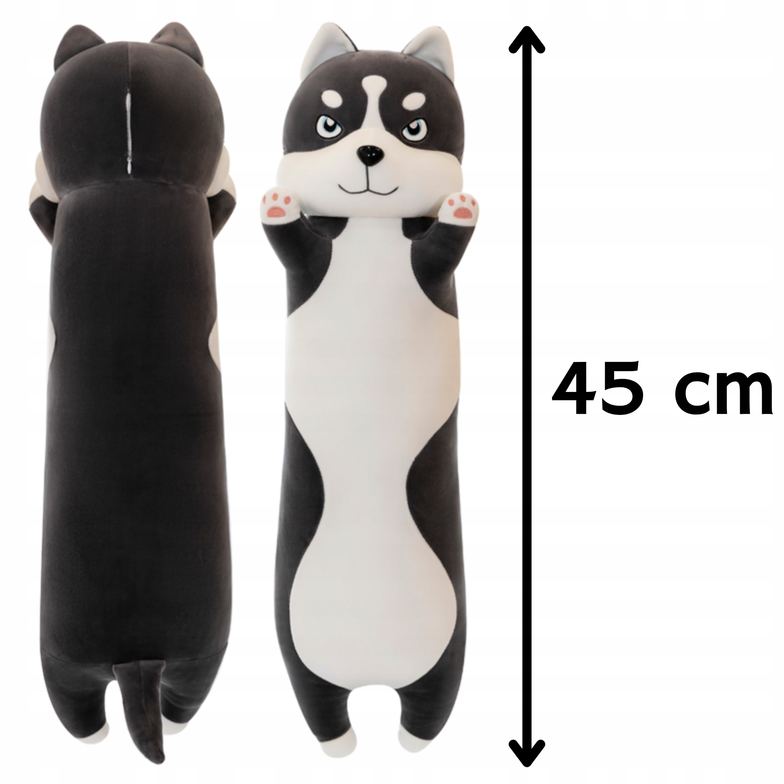 

Pluszak Pies Husky Maskotka Piesek Miś 45 CM Plusz