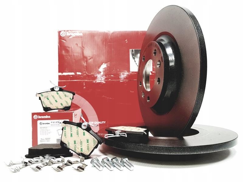 

Brembo Tarcze+klocki Tył Peugeot 407 607 290MM