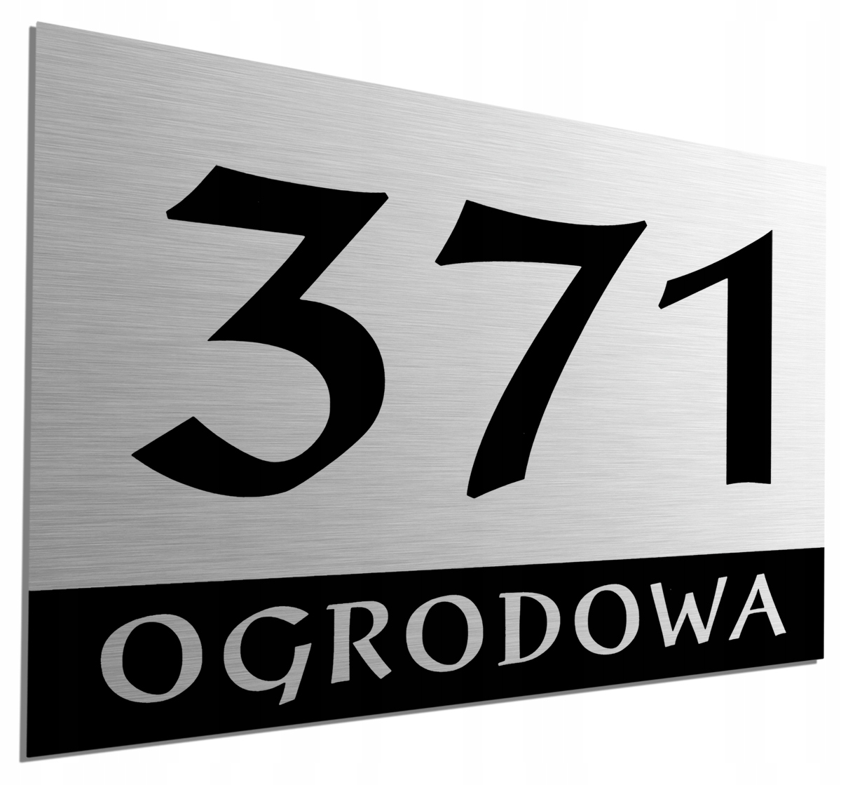 

Aluminiowa Tablica Tabliczka adresowa Numer Dom