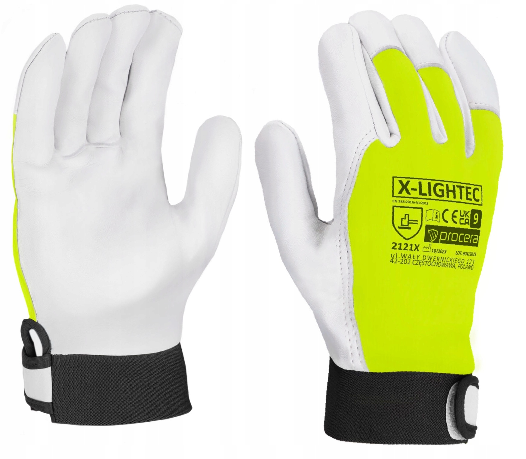 ПЕРЧАТКИ ПЕРЧАТКИ РАБОЧИЕ монтажные работы ЛИПУЧКЕ HI-VIS