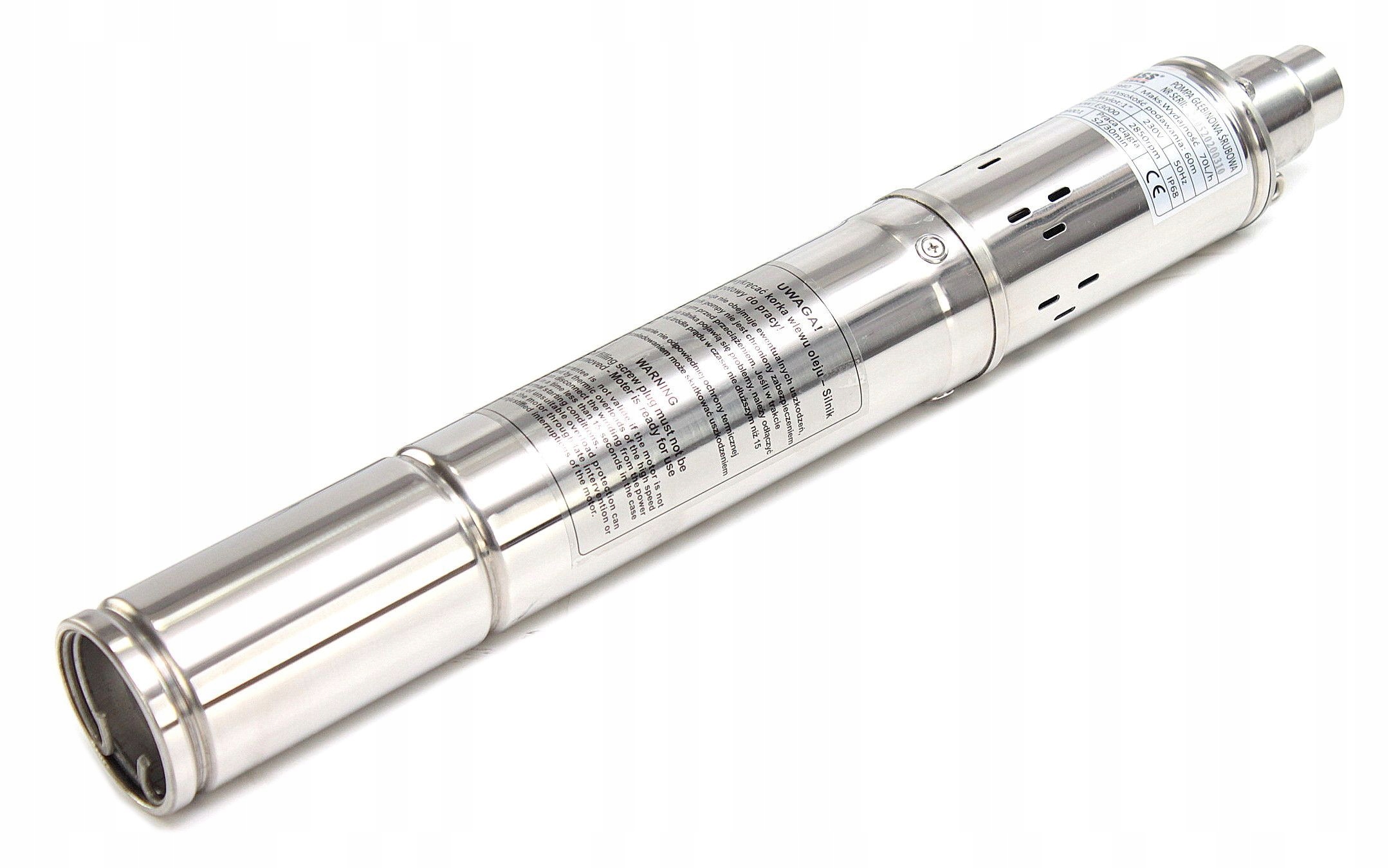 B.POLSKA POMPA GŁĘBINOWA do wody 70L/min i TERMIK+ Rodzaj pompy głębinowa