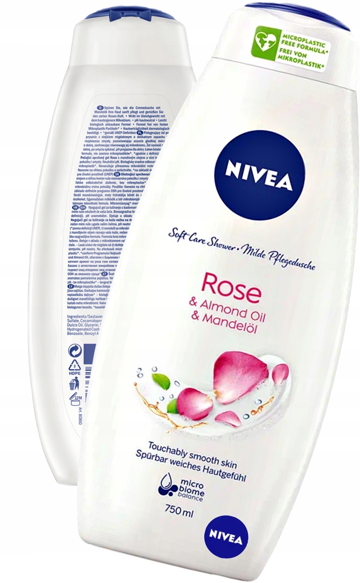 

Nivea Żel Pod Prysznic Rose z Ol. migdałowm 500