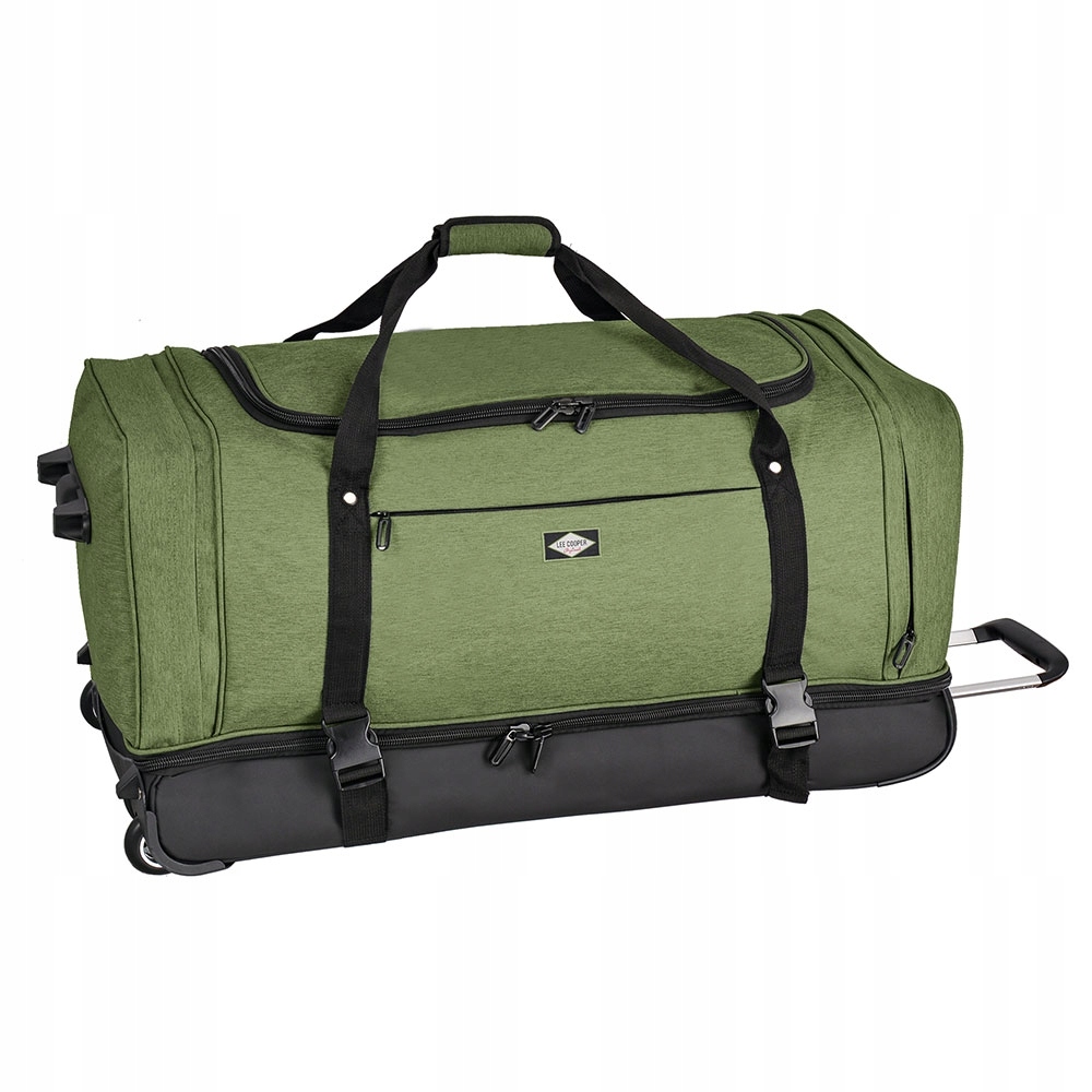 Torba podróżna na kółkach duża z podwójnym dnem 120l Lee Cooper