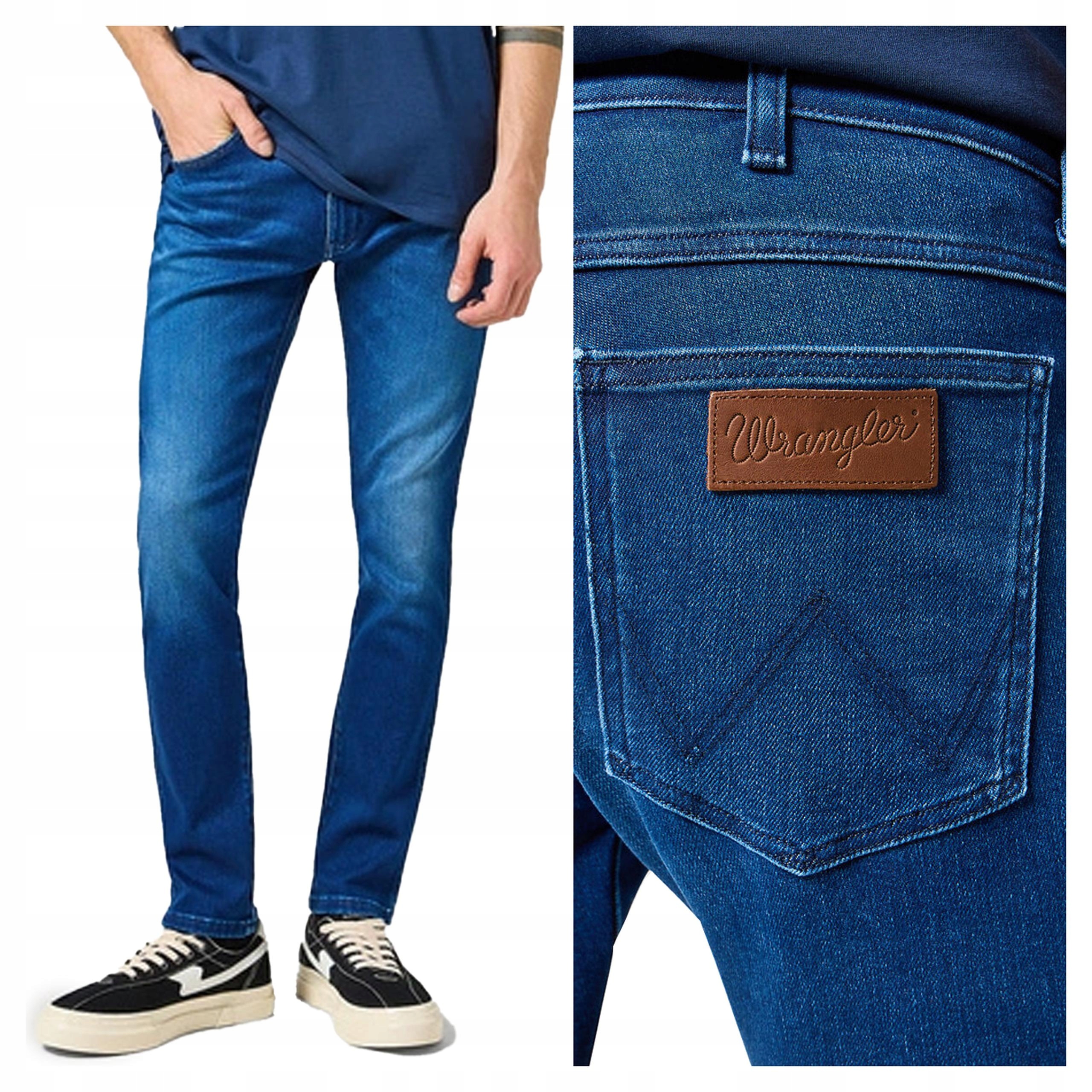 Pánské přiléhavé džínové kalhoty Wrangler Bryson 30/32