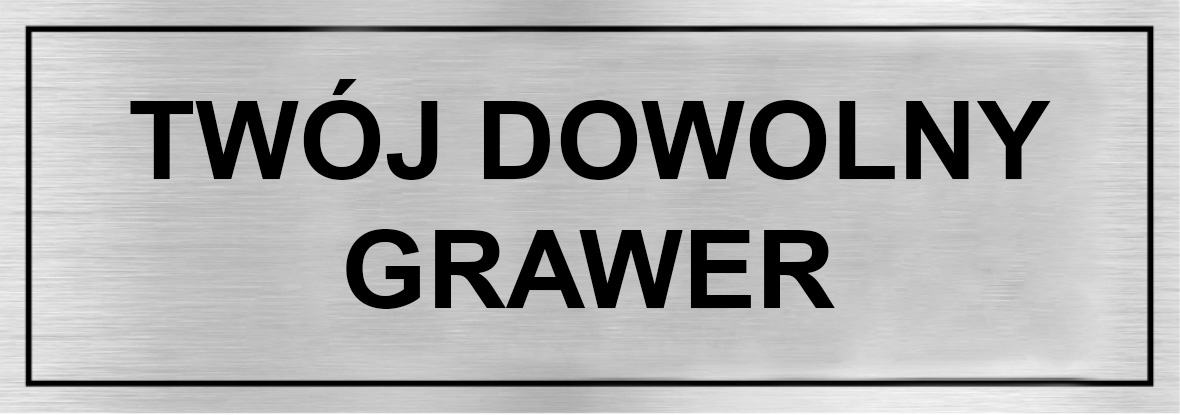 Tabliczka urząd drzwi 30x15cm grawerowana laminat